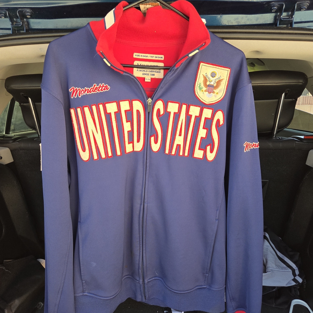 Mondetta Blue and Red United States Jacket